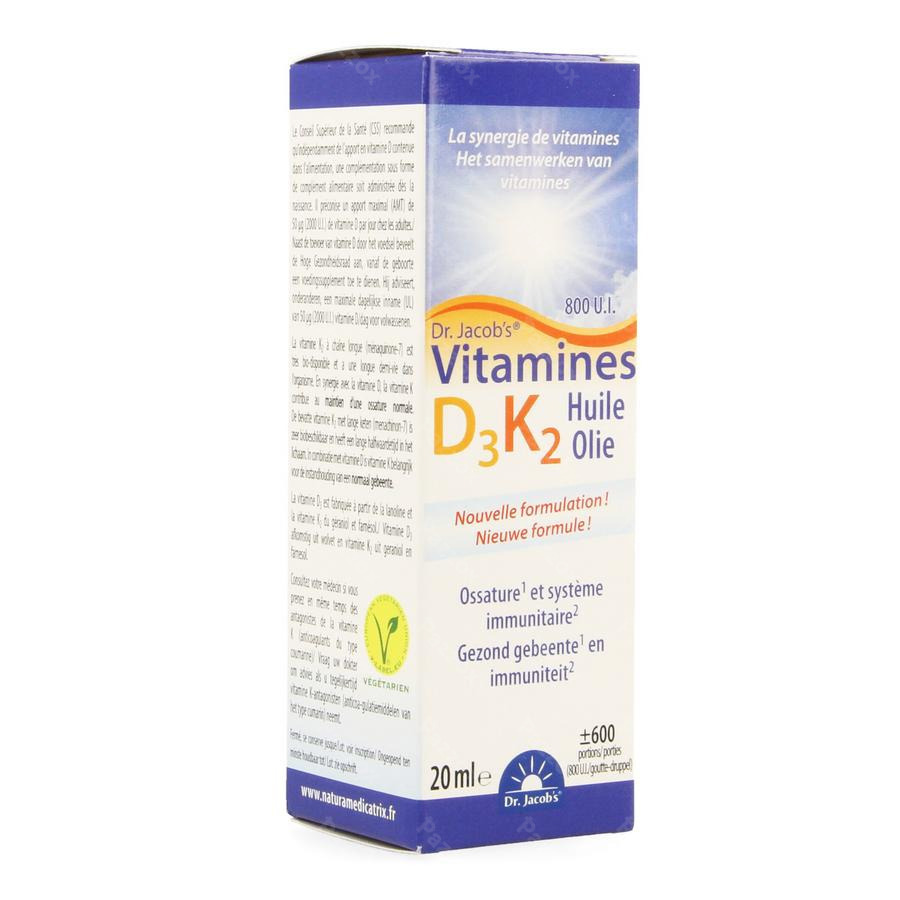 Vitamine D3 K2 Fl 20ml kopen - Pazzox, online zonder zorgen