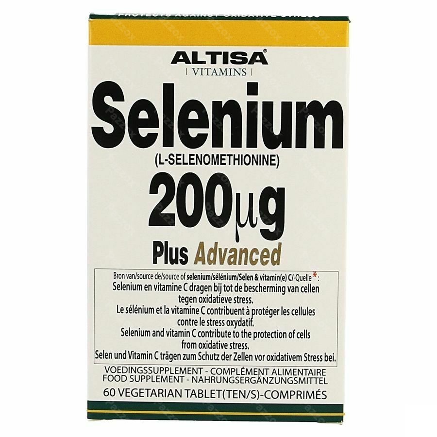 Altisa Selenium 200mcg Plus Advanced Comp 60