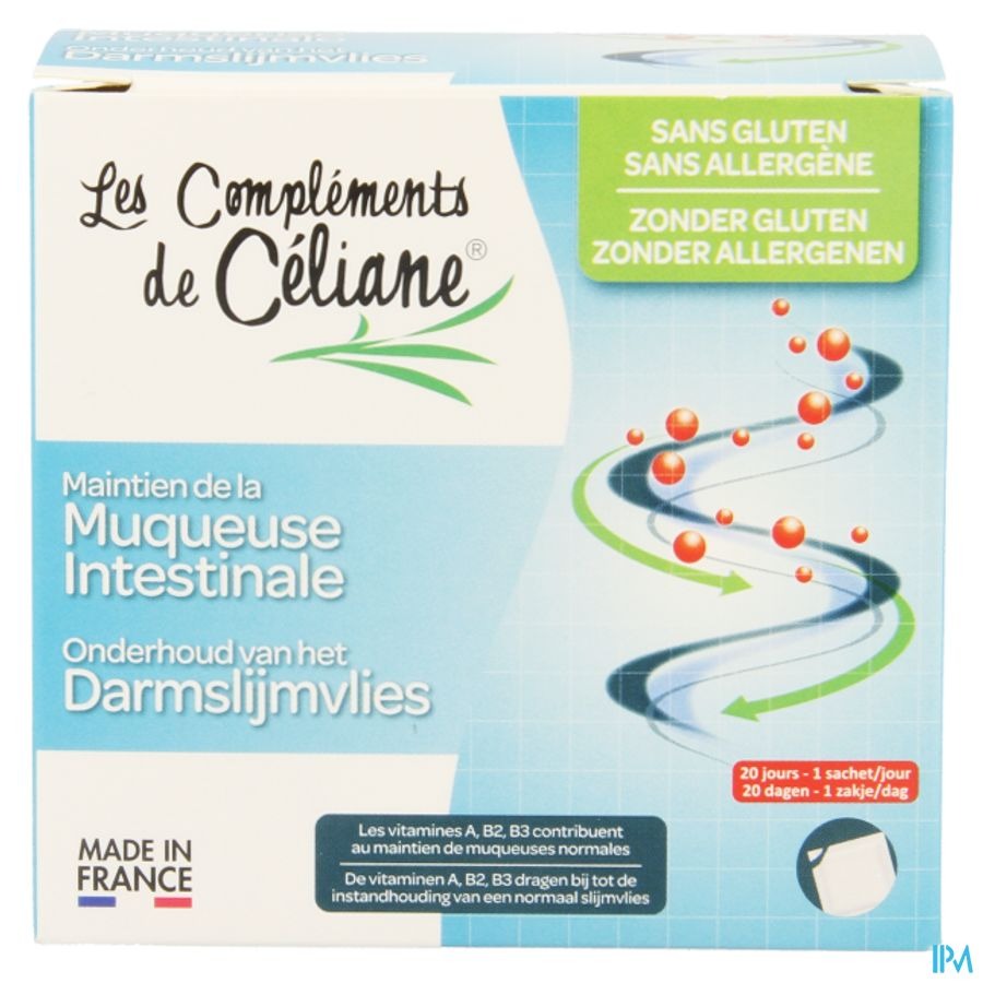 Celiane Onderhoud Darmslijmvl.pdr Zakje 20 Revogan