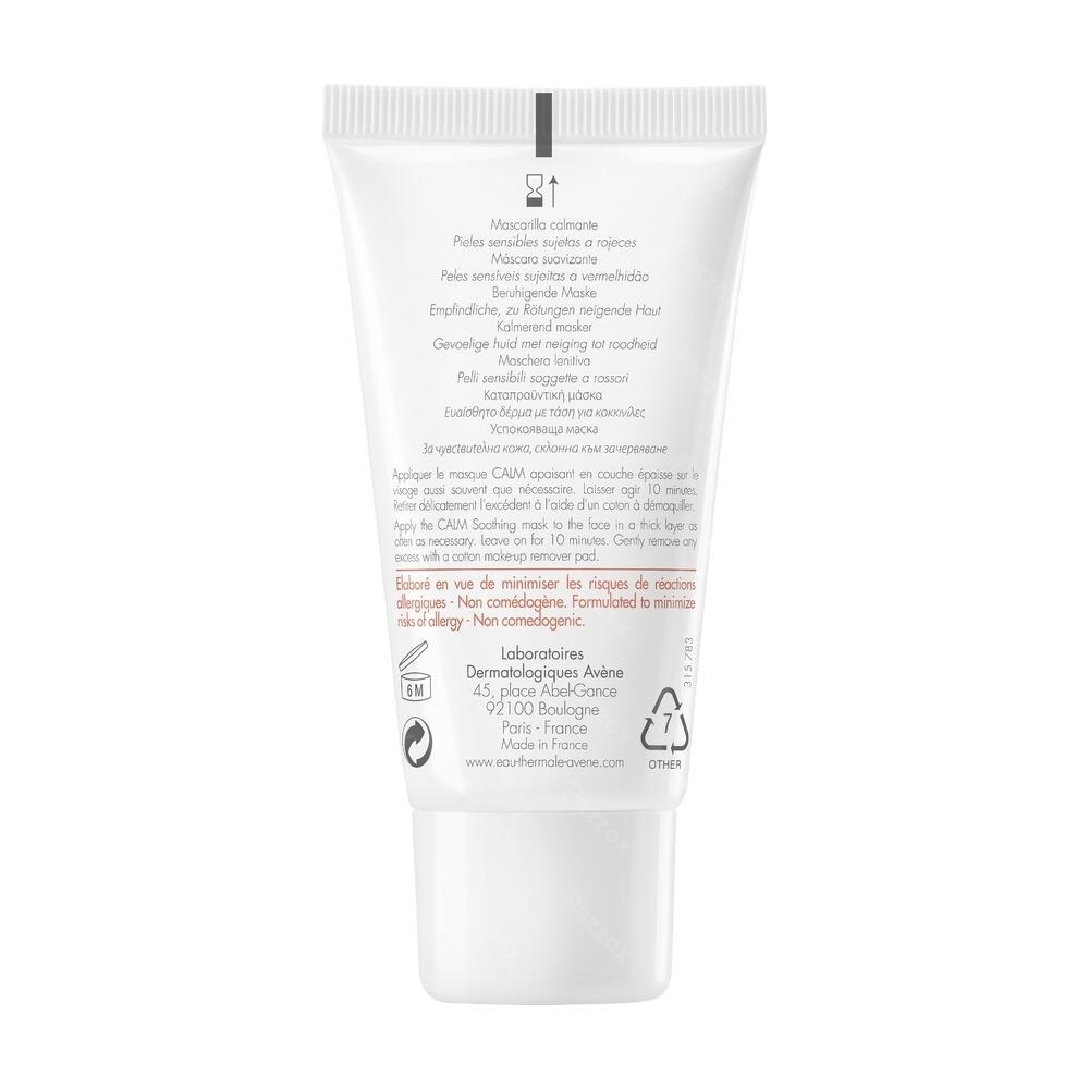 Avene Antirougeurs Calm Masker Verzachtend 50ml