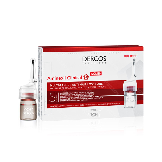 Vichy Dercos Aminexil Clinical 5 Women 21 x 6ml