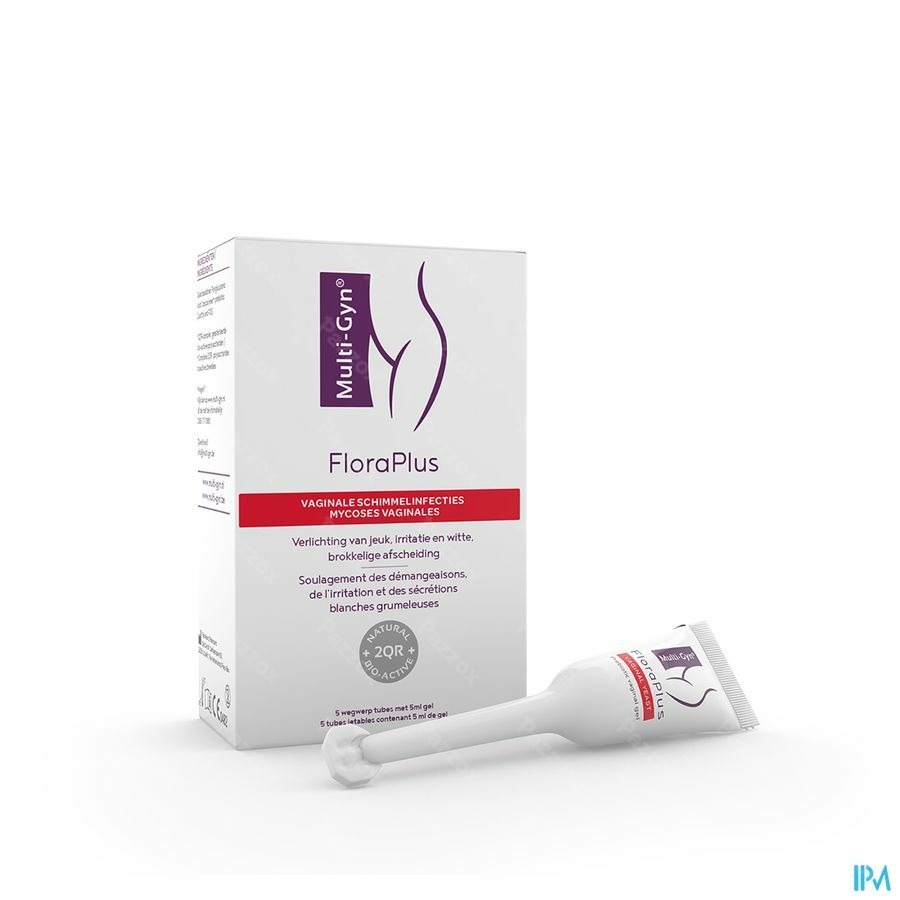 Multi-Gyn FloraPlus Vaginale Schimmelinfecties Gel 5 x 5ml