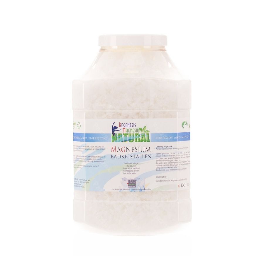 Magnesium Vlokken Bad/voetbad 4kg Deba