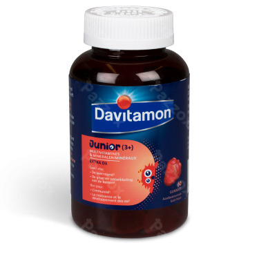 Davitamon Junior Gummies Aardbei 60