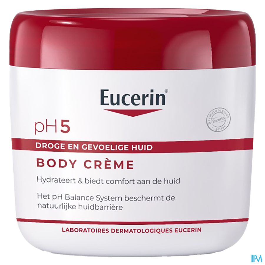 Eucerin pH5 Body Crème Droge en Gevoelige Huid 450ml afbeelding 1