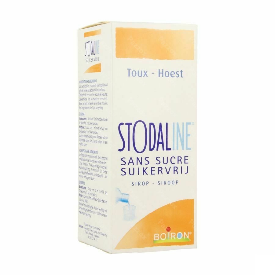 Boiron Stodaline Suikervrij Hoestsiroop 200ml