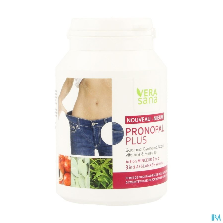 Pronopal Plus Afslanken 3in1 Pot Caps 90 Vera Sana