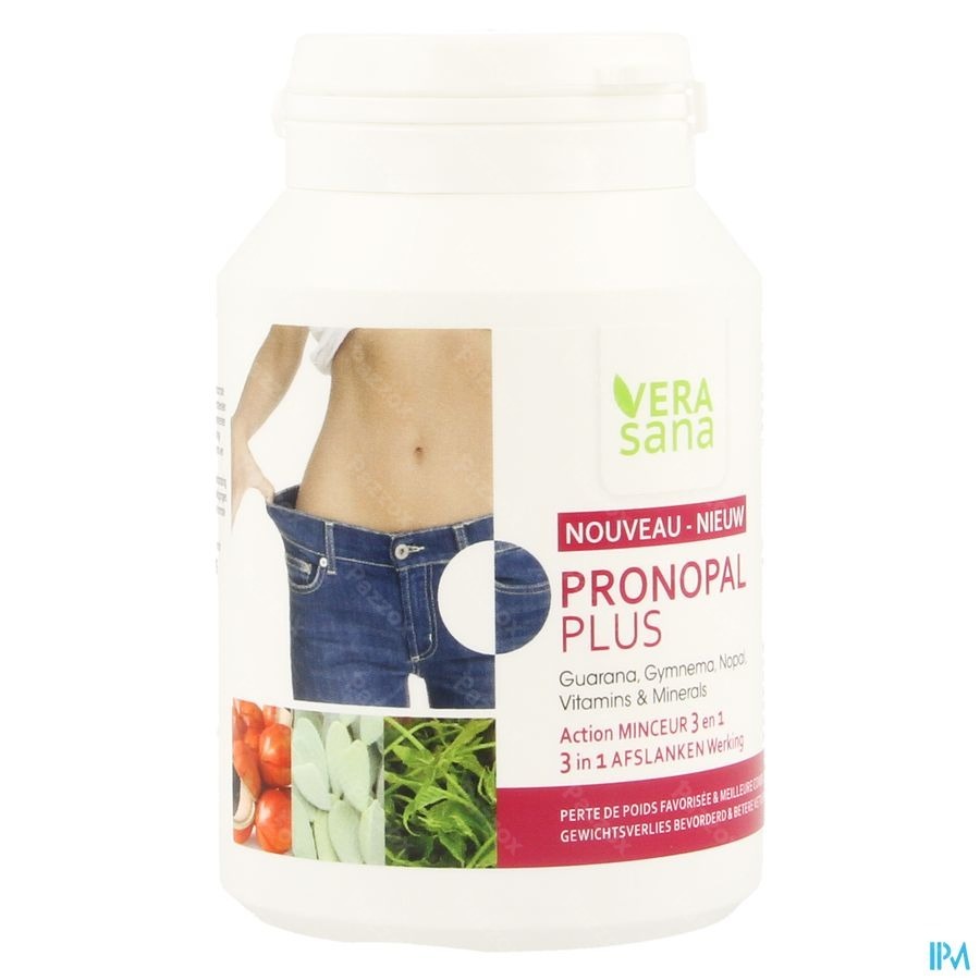 Pronopal Plus Afslanken 3in1 Pot Caps 90 Vera Sana