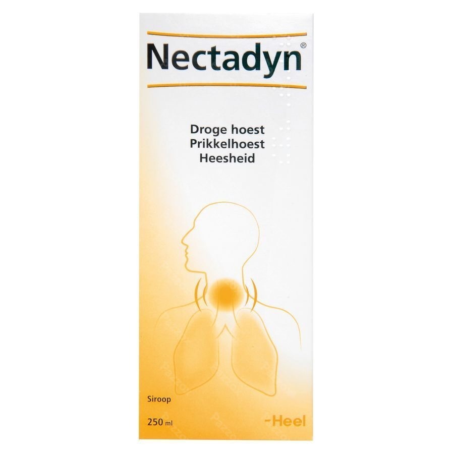 Nectadyn Droge Hoest Siroop 250ml