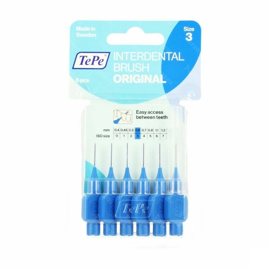 Tepe Interdental Brush 0,60mm Blue 6