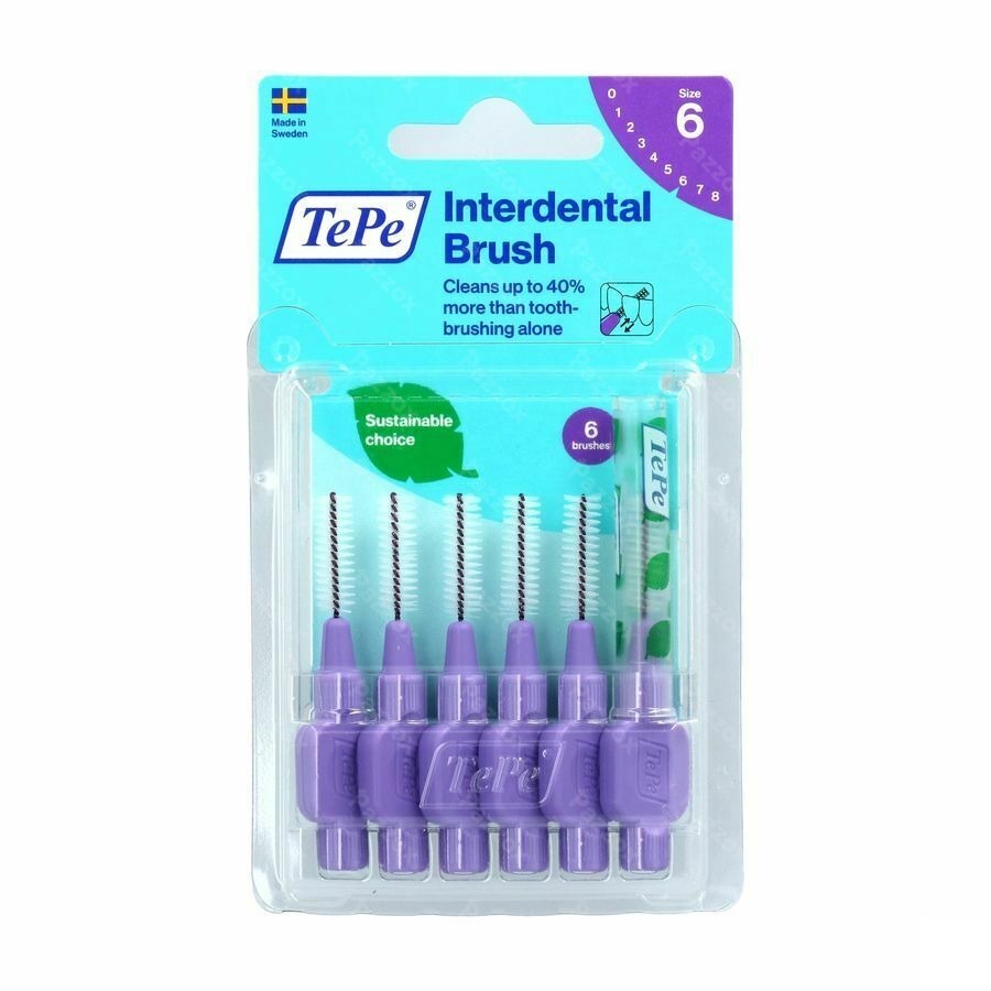 Tepe Interdental Brush 1,1mm Purple 6