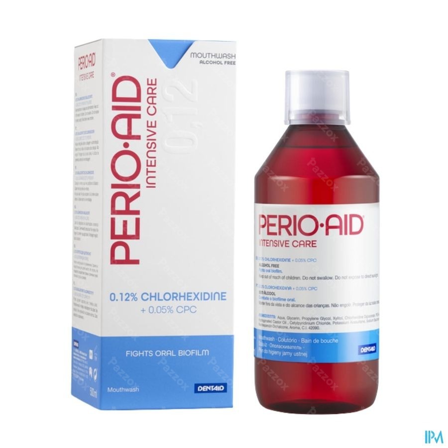 Perio-Aid Intensive Mondspoelmiddel 0,12% Chx kopen - Pazzox