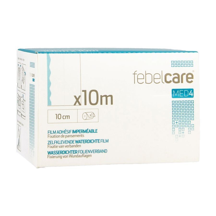 Febelcare Med4 Film Zelfklevend Wtp 10cm 10m 1