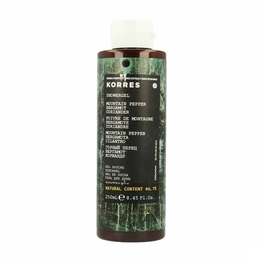 Korres Kb Douchegel Mountainpep. Berg.corian.250ml