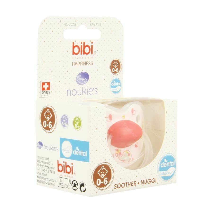 Bibi Fopspeen Dental Noukie Anna En Pili 0-6m
