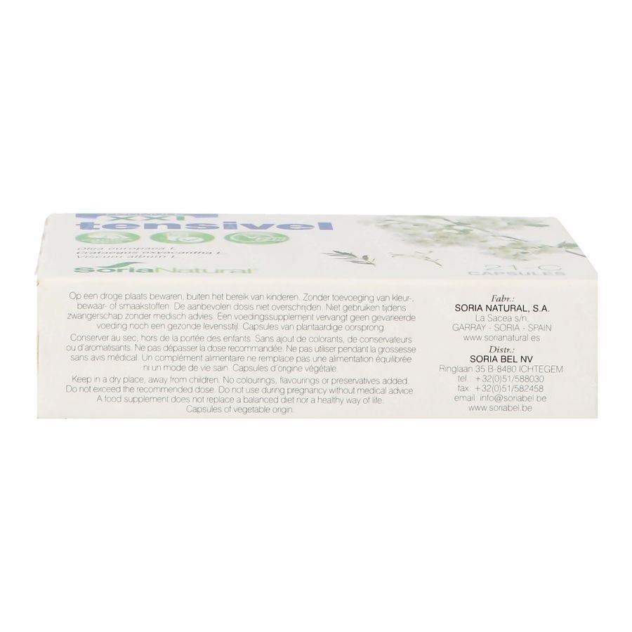 Soria 21-C Tensivel XXI 30 Capsules