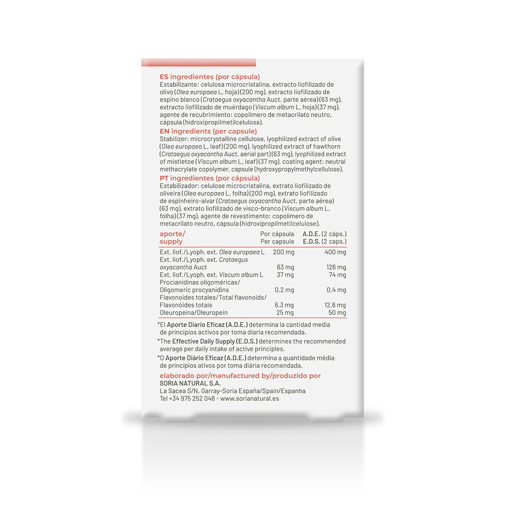 Soria 21-C Tensivel XXI 30 Capsules