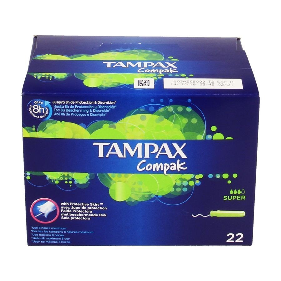Tampax Compak Super 22