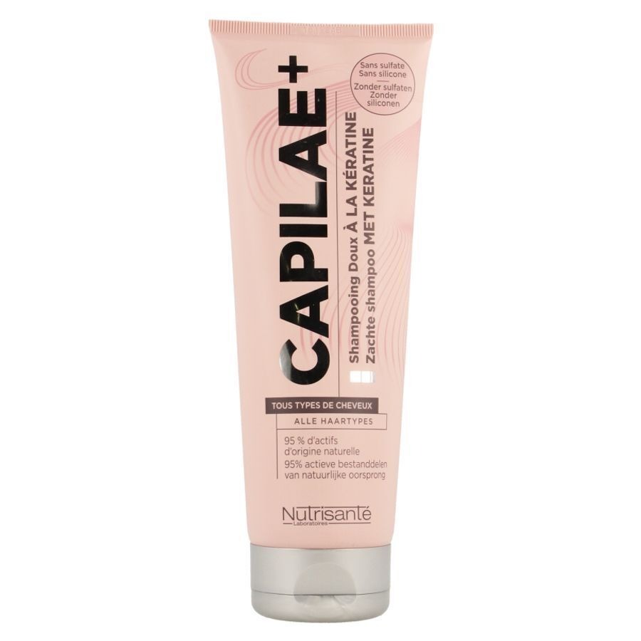 Nutrisanté Capilae+ Zachte Shampoo Met Keratine Alle Haartypes 250ml