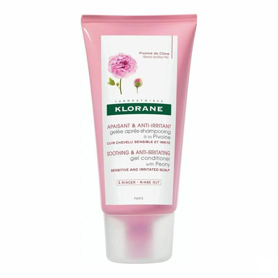 Klorane Verzachtende Gel Conditioner met Pioenroos Gevoelige Hoofdhuid 150ml