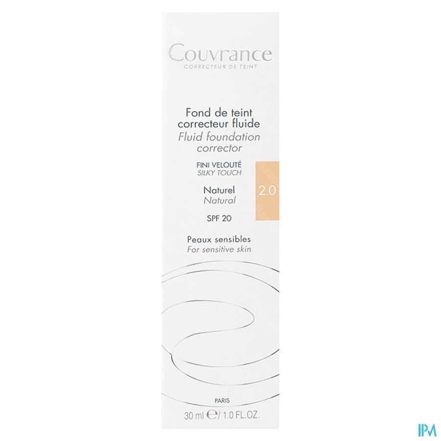 Avène Couvrance Vloeibare Foundation 2 Naturel 30ml