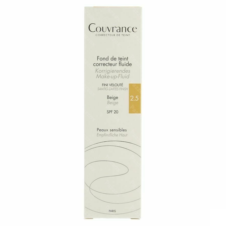 Avène Couvrance Vloeibare Foundation 2,5 Beige 30ml