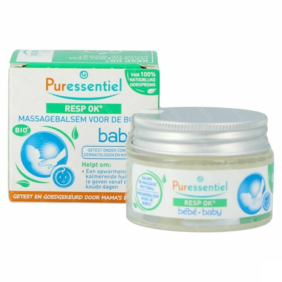 Puressentiel Ademhaling Massagebalsem Baby 30ml
