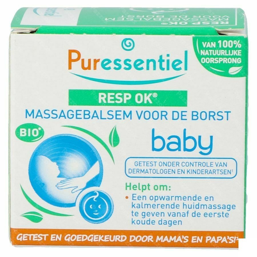 Puressentiel Ademhaling Massagebalsem Baby 30ml