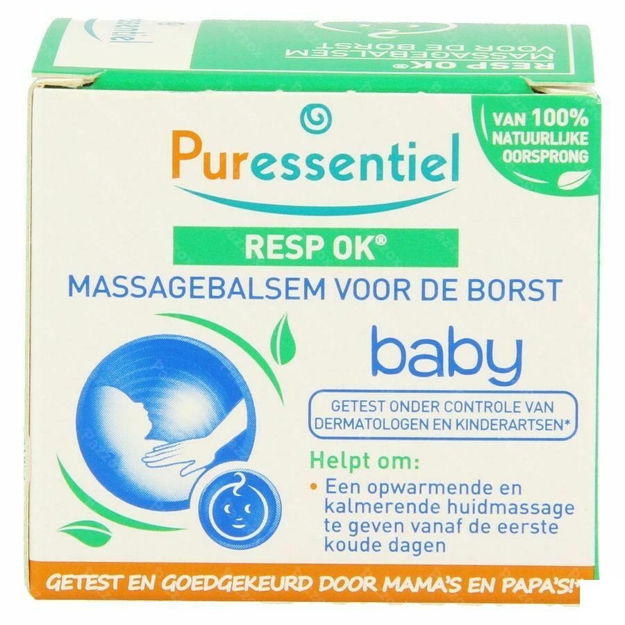 Puressentiel Ademhaling Massagebalsem Baby 30ml