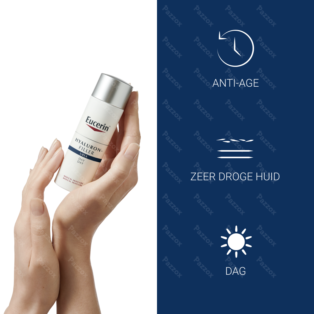 Eucerin Hyaluron-Filler Extra Rijk Dagcrème Anti Age en Rimpels Zeer Droge Huid 50ml