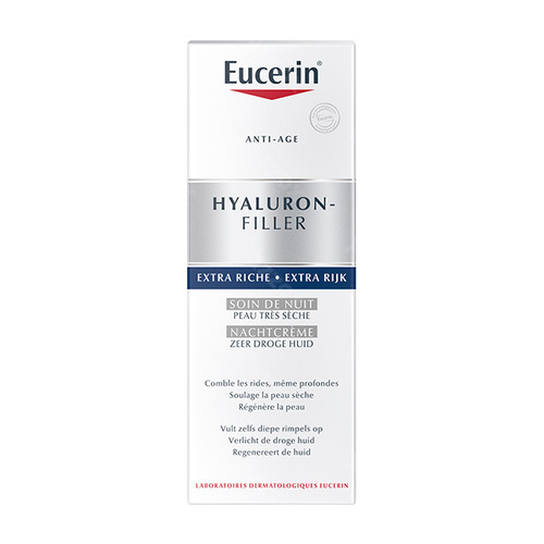 Eucerin Hyaluron-Filler Extra Rijk Nachtcrème 3x Effect 50ml