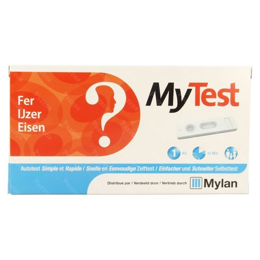 My Test Ijzer (zelftest) Zakje 1