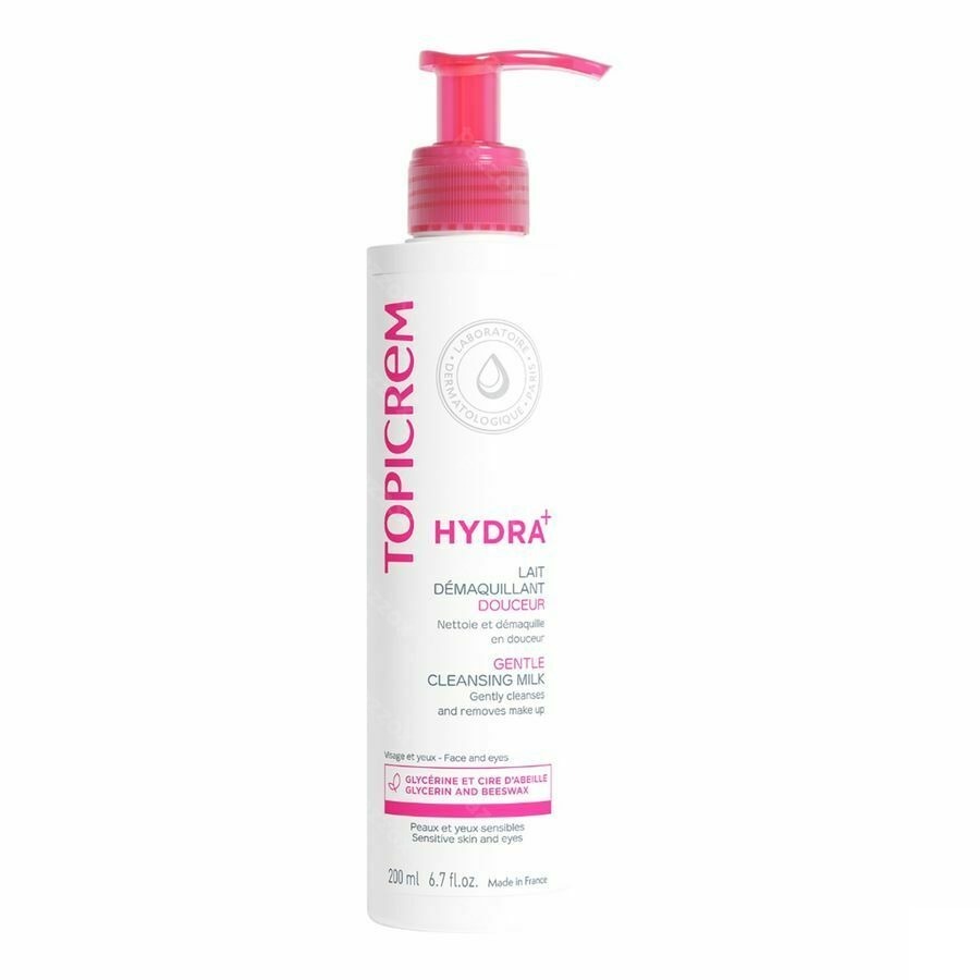 Topicrem Hydra+ Zacht Reinigende Melk Fl 200ml