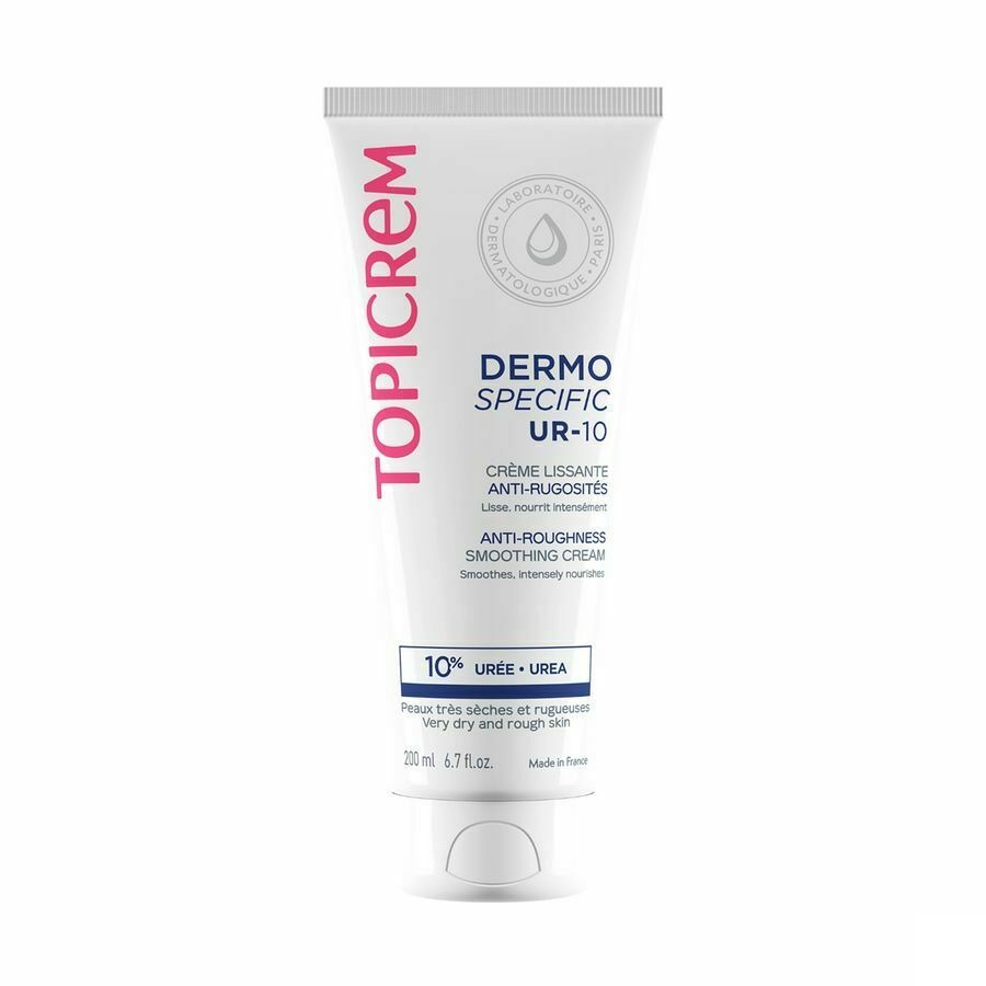 Topicrem Ur10 Creme Smoothing A/ruwheid 200ml