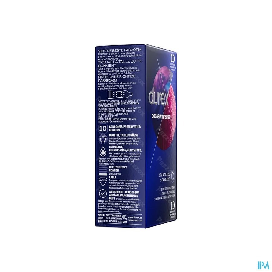 Durex Orgasm Intens Condoms 10