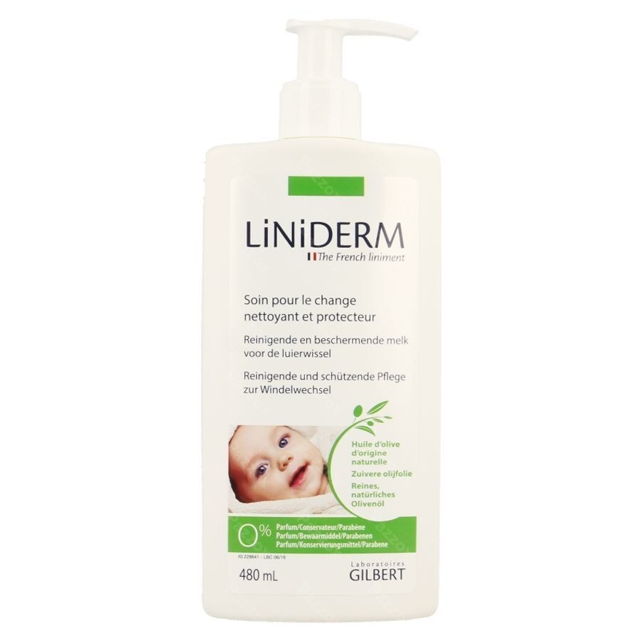 Liniderm Liniment Olijfolie Kalkwater 480ml