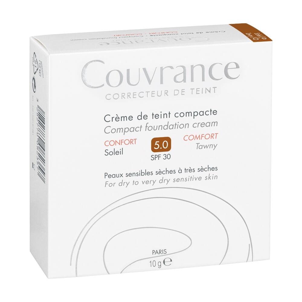 Avène Couvrance Getinte Compacte Crème Comfort 5 Soleil 10g 