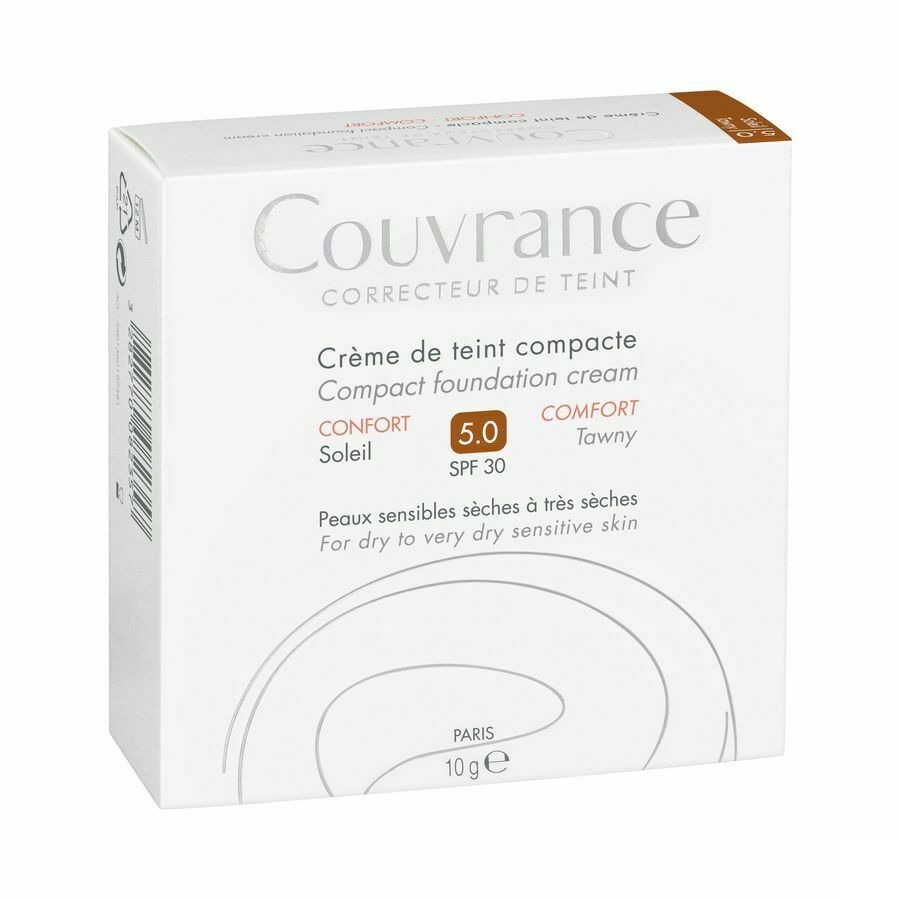 Avène Couvrance Getinte Compacte Crème Comfort 5 Soleil 10g 