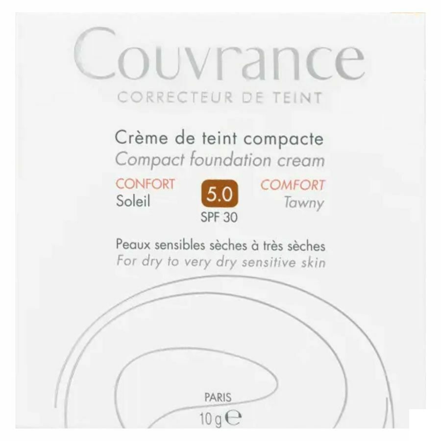Avène Couvrance Getinte Compacte Crème Comfort 5 Soleil 10g 