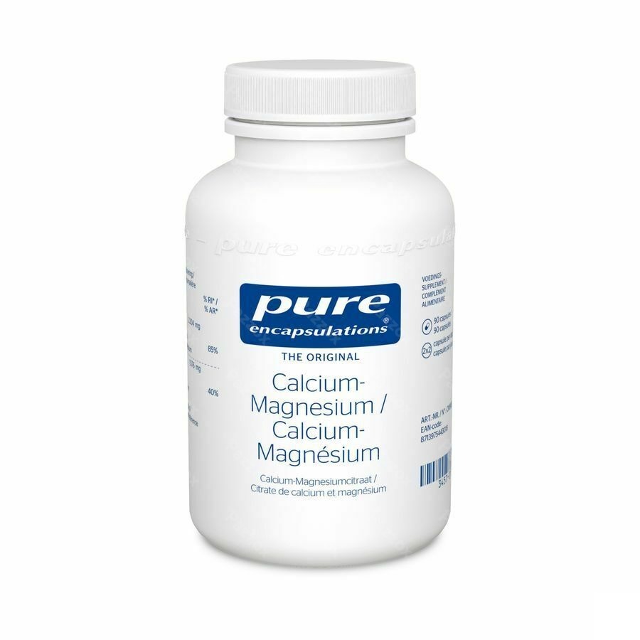 Pure Encapsulations Calcium-magnesium caps 90