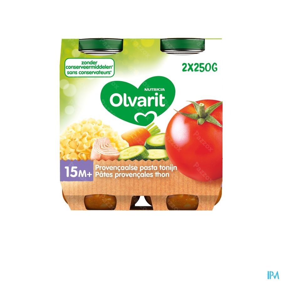 Olvarit Provencaalse Pasta Tonijn 2x250g 15m04