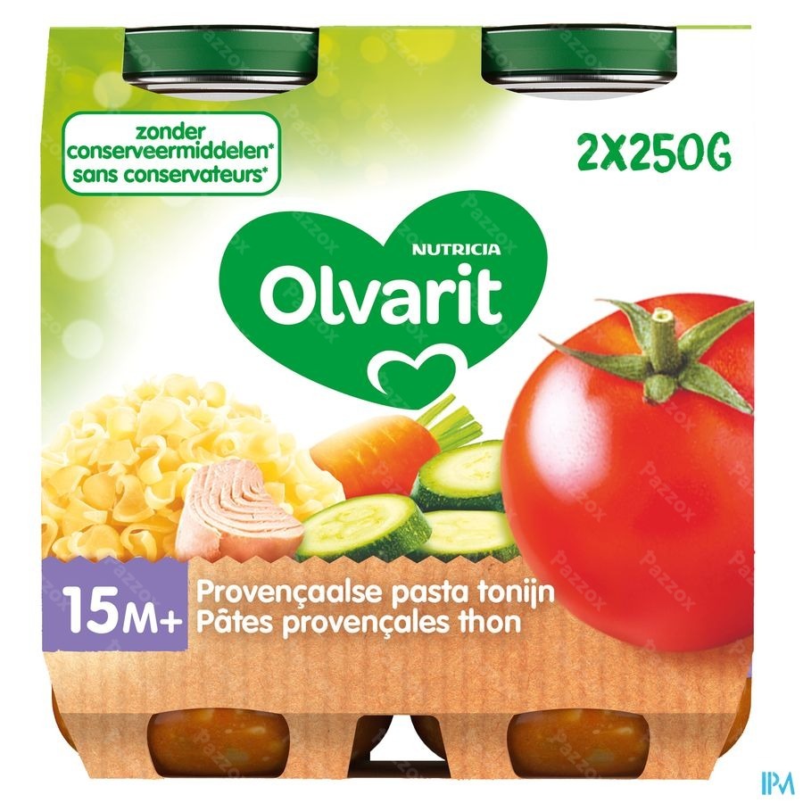 Olvarit Provencaalse Pasta Tonijn 2x250g 15m04