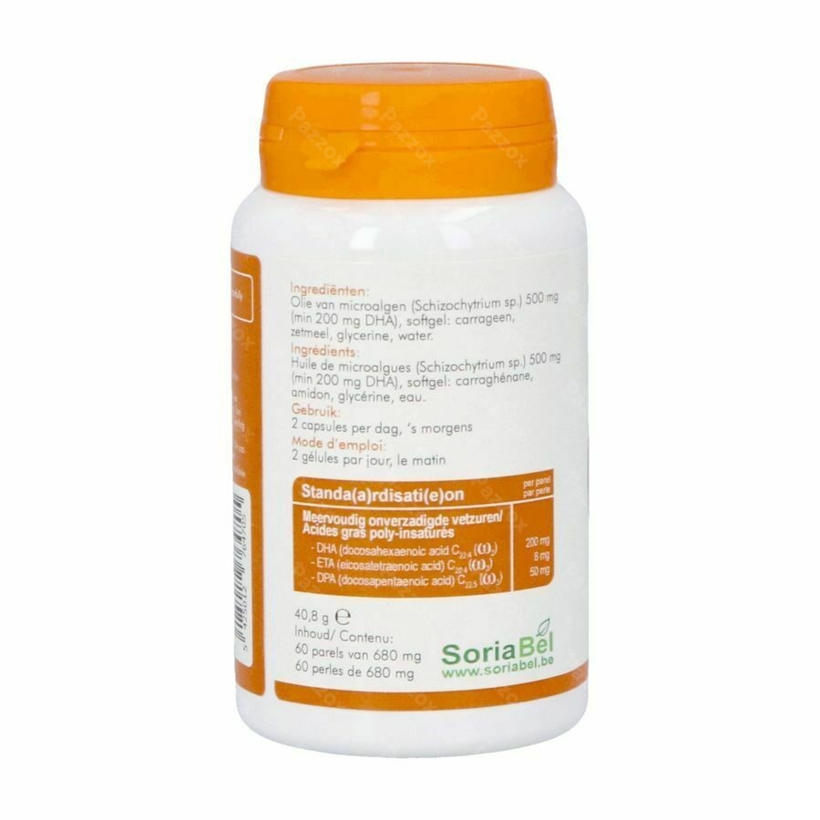 Soria Dha Algae Parels 60