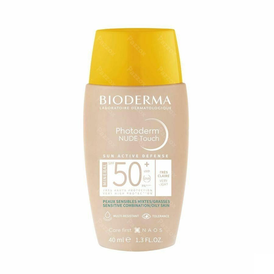 Bioderma Photoderm Nude Touch Zeer Lichte Huid SPF50+ 40ml