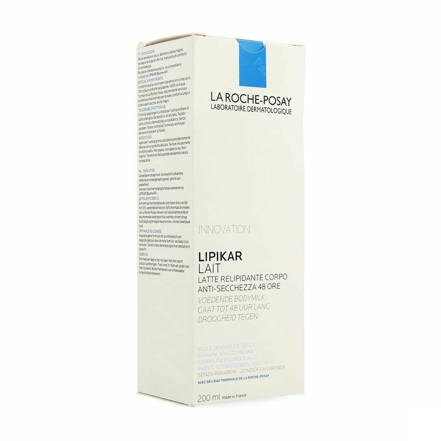 La Roche-Posay Lipikar Lichaamsmelk Droge Huid 200ml
