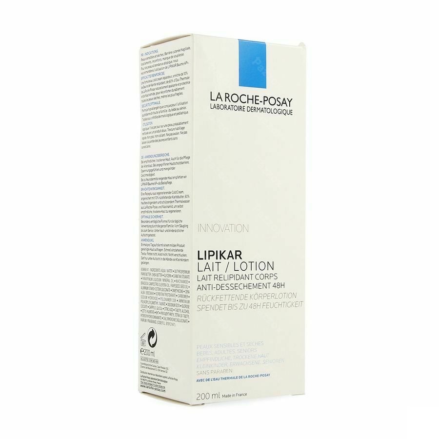 La Roche-Posay Lipikar Lichaamsmelk Droge Huid 200ml