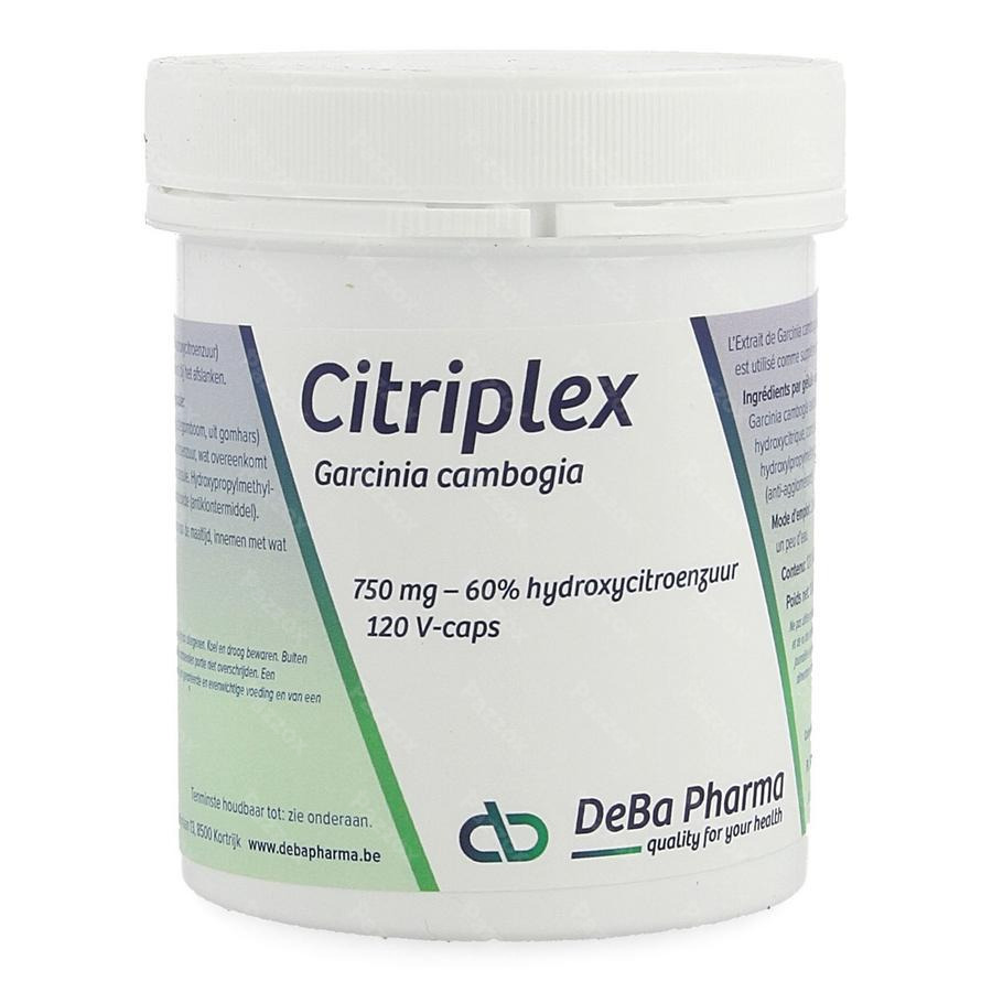 DeBa Pharma Citriplex 120 Capsules