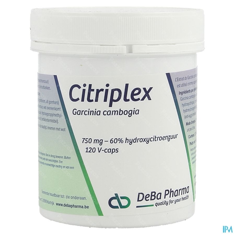 DeBa Pharma Citriplex 120 Capsules