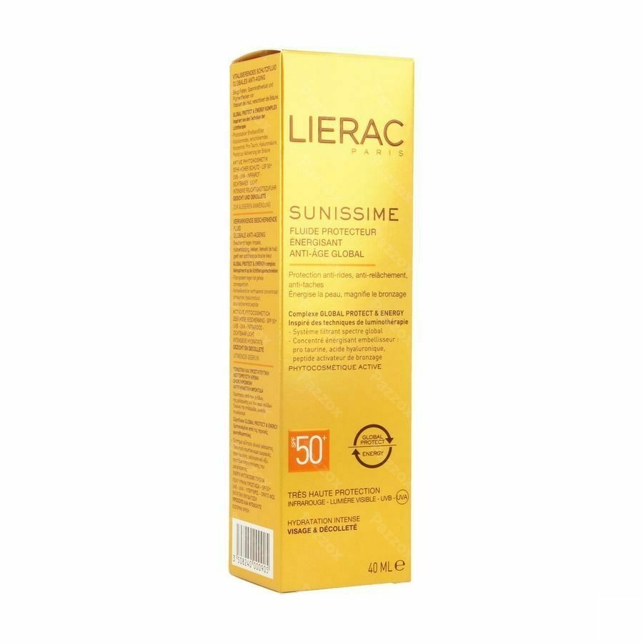 Lierac Sunissime Fluide Gelaat Ip50 Bescherm. 40ml