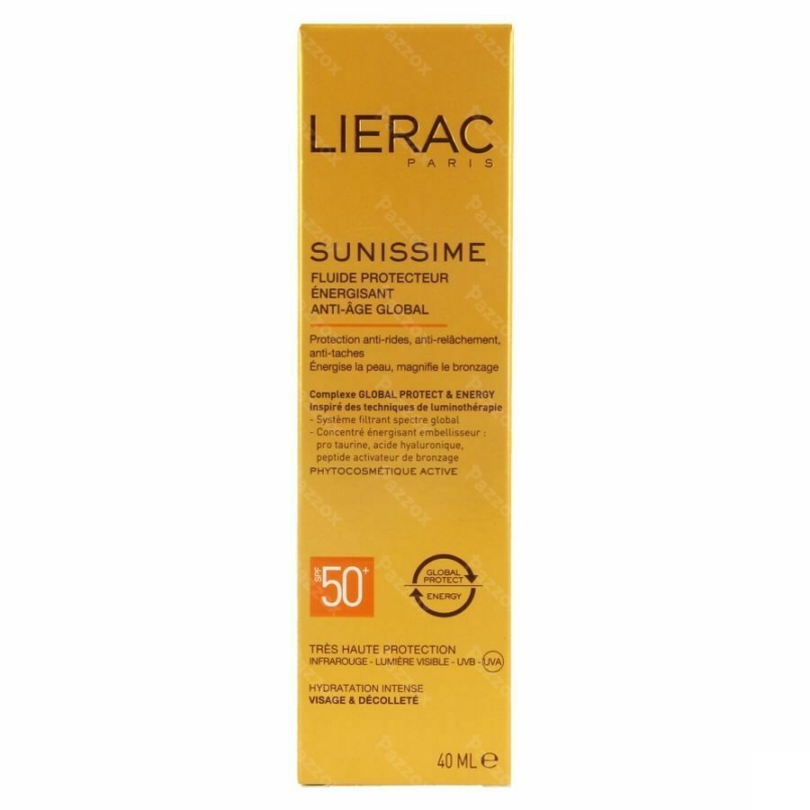 Lierac Sunissime Fluide Gelaat Ip50 Bescherm. 40ml